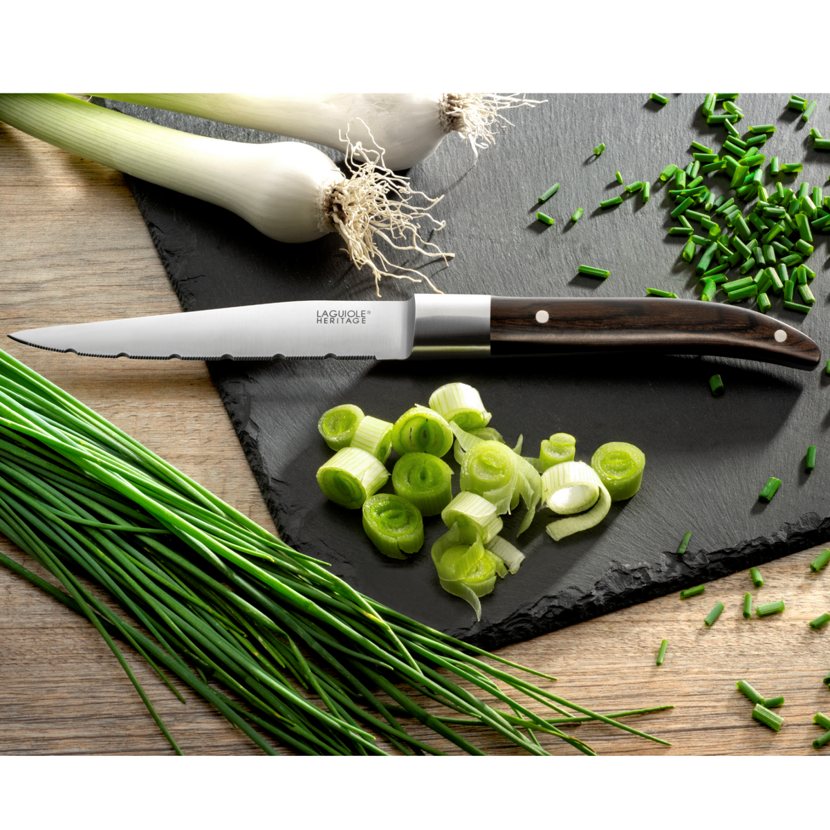 Laguiole Heritage 4.5 Inch Serrated Knife